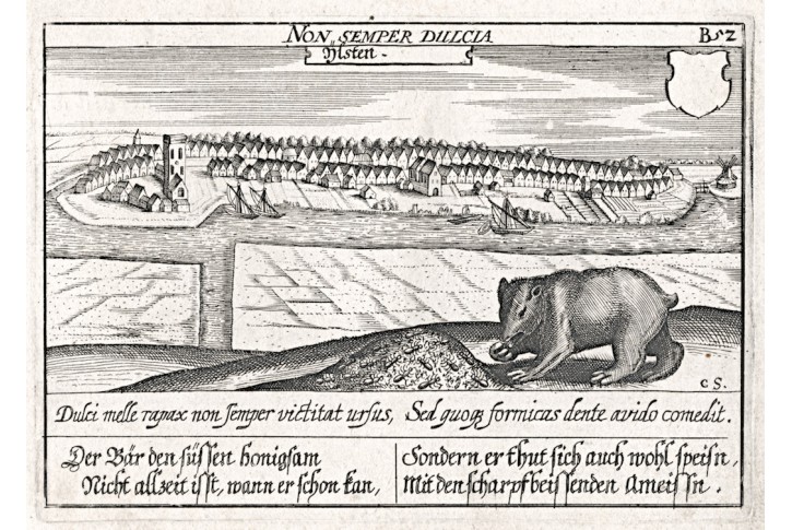 Ylsten - Ijlst, Meisner, mědiryt, 1637 
