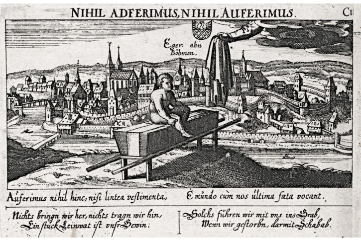 Cheb, Meissner, mědiryt, 1678