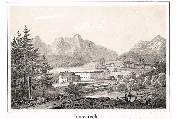 Svobodka (Halže)  Frauenreith. litografie, (1845)