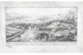 Genf Geneve, Merian,  mědiryt,  1642