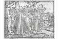 Dejte čísaři co je jeho, dřevořez, 17. stol.