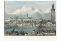 Praha, kolor.oceloryt, (1850)