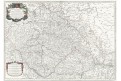Jaillot A.H.: Estats Boheme,mědiryt 1704