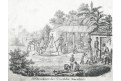 Jižní Amerika domorodci, Neue, litografie,1837