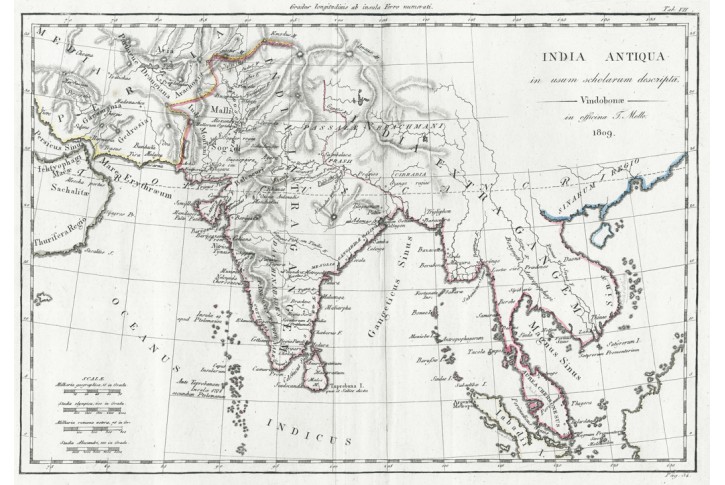 India Antiqua, Mollo, mědiryt, 1809