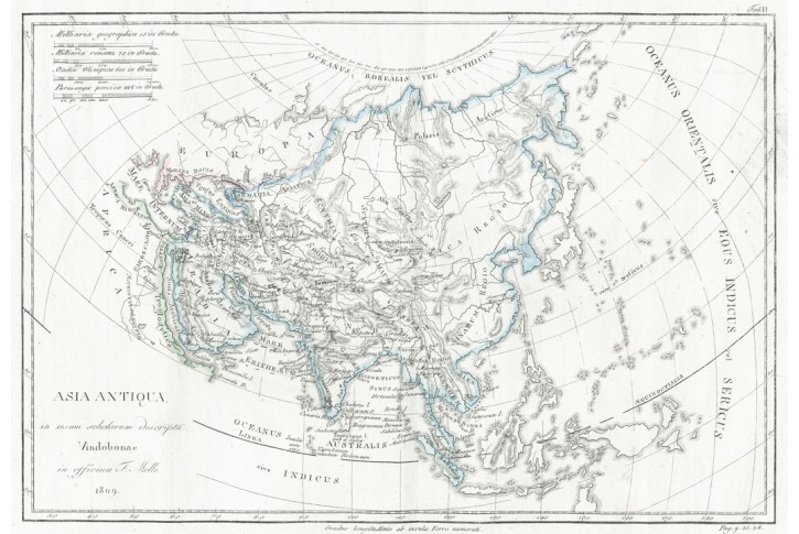 Asia Antiqua, Mollo, mědiryt, 1809