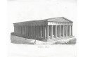 Atény Parthenon, Döbler, mědiryt, (1820)