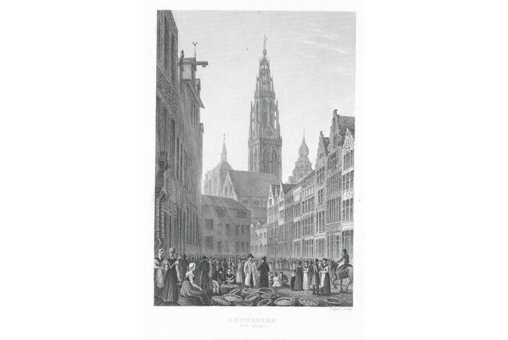 Antwerpen, Creuzbauer, oceloryt, (1860)