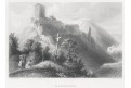 KARLŠTEJN, Herloss, oceloryt, 1841