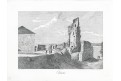 Dražice, Heber, litografie, 1843