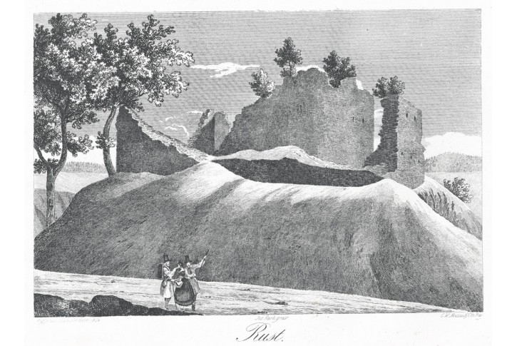 Rust, Heber, litografie, 1844