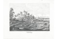 Kikelsburg u Holan, Heber, litografie, 1844