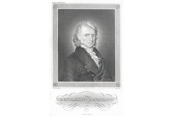 Benjamin Constant, Meyer, oceloryt, (1860)