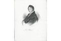 Lord Melbourne, litografie, (1830)