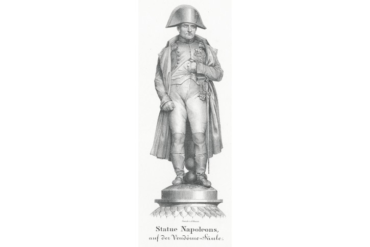 Napoleon Vendome, litografie, (1830)