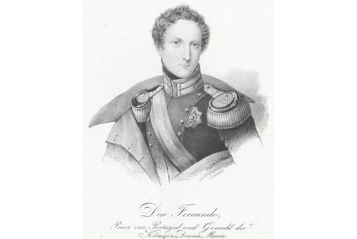 Don Fernardo princ,litografie, (1830)