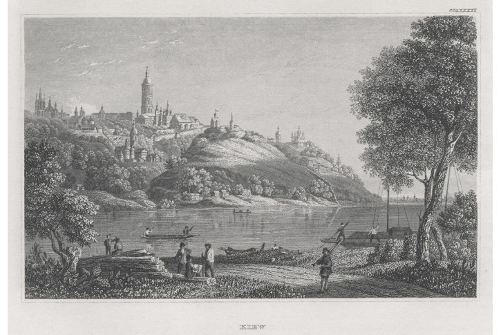 Kiev, Meyer, oceloryt, (1850)