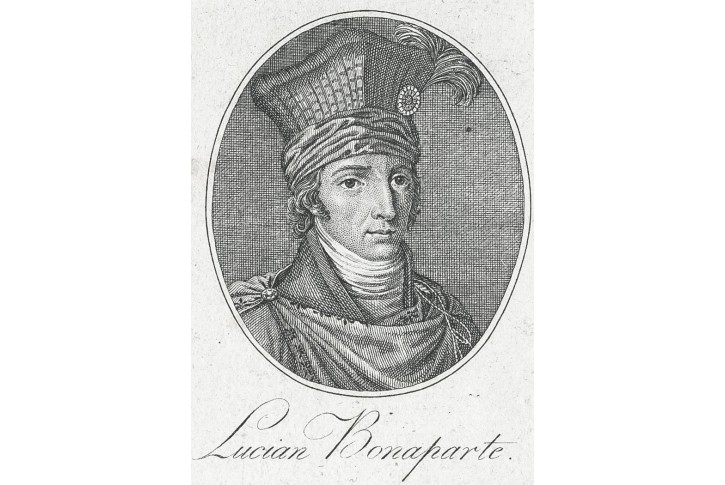 Bonaparte Lucian , mědiryt, (1820)