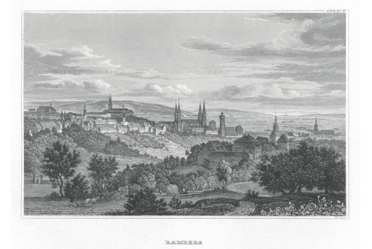 Bamberg, Meyer, oceloryt, 1850