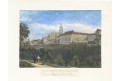 Praha Jelení, Morstadt, kolor.. oceloryt, 1850