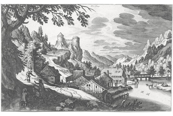 Claus, Merian, mědiryt 1650