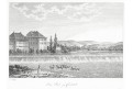 Stuttgart Bad Cannstatt, mědiryt, 1815