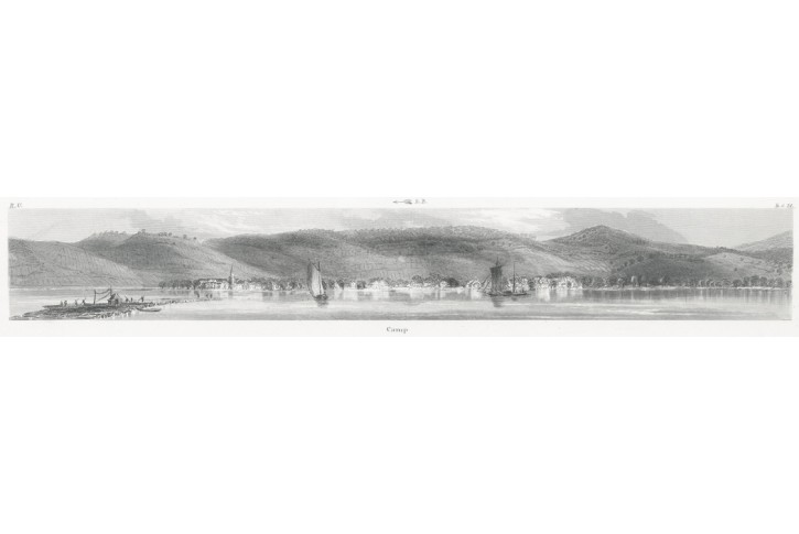 Camp, Payne, oceloryt, 1844