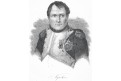 Napoleon,  litografie, 1840