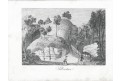 Silberstein - Bruštejn, Heber, litografie, 1843