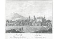 Teplice, Hyllos, mědiryt , 1820