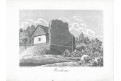 Vřeskovice - Breskovice, Heber , litografie, 1846