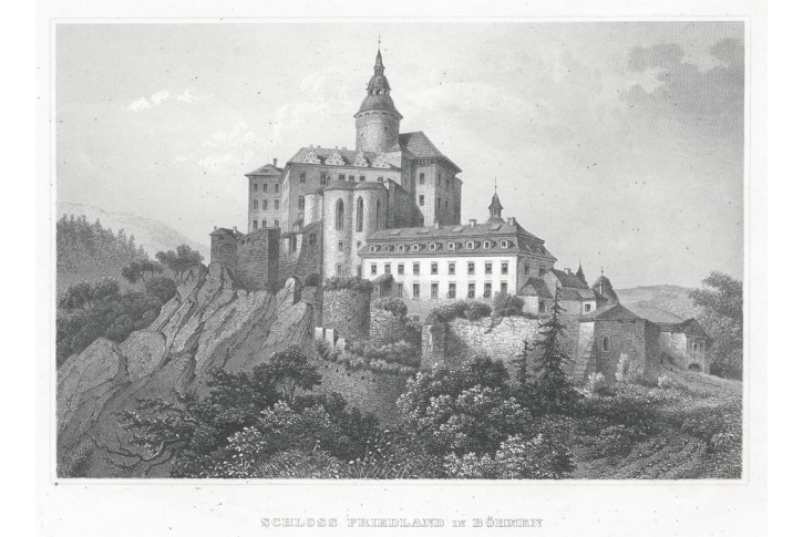 Frýdlant, Meyer, oceloryt, 1850