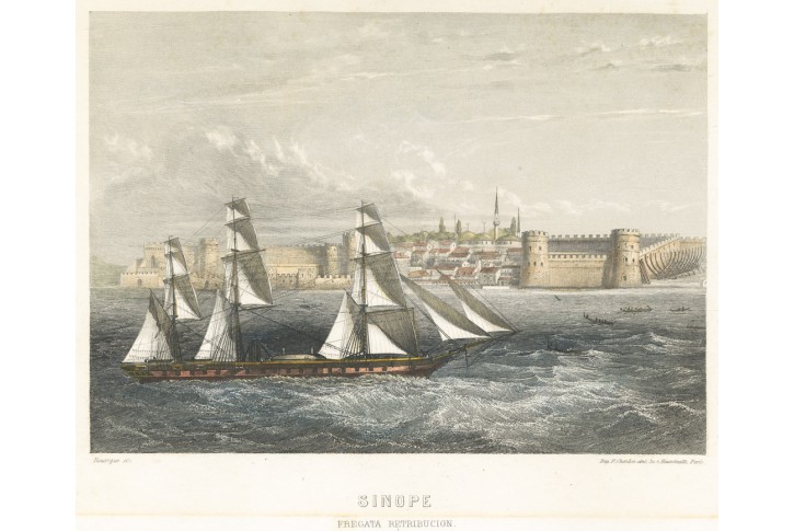 Sinop, Rouarque, kolor oceloryt, (1850)