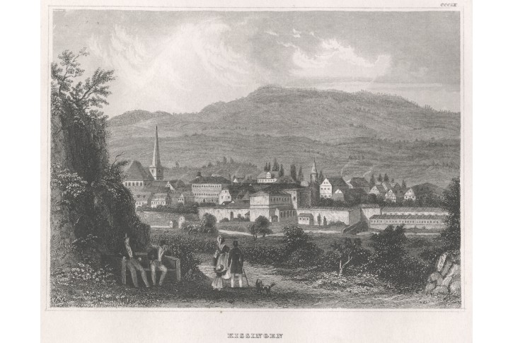 Kissingen, Meyer, oceloryt, 1850